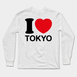 I Love Tokyo Long Sleeve T-Shirt